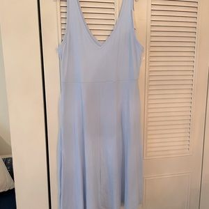 Baby blue dress